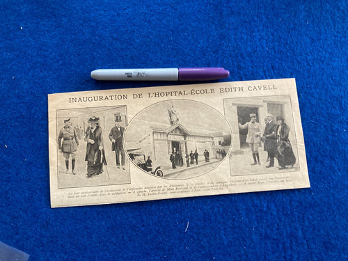 Wwi edith cavell hospital - wwi,