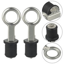 Adjustable Drain for Boat Hull