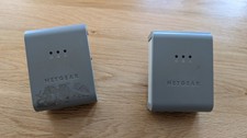 Pair Of Netgear XAV101 Powerline  AV Ethernet Adaptors