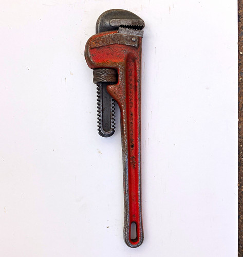 Ridgid pipe wrench - ridgid, in