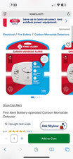 First Alert Carbon Monoxide