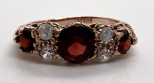 Antique c1900 stamped 9ct rose - stamped,