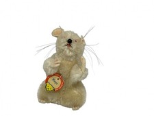 Steiff Animal Mouse Pieps 9 Cm - Condition See Photos Copy