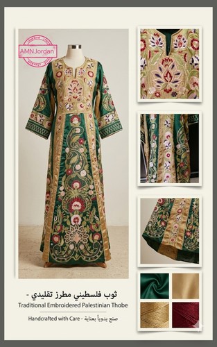 Vintage traditiona palestinian - traditiona,