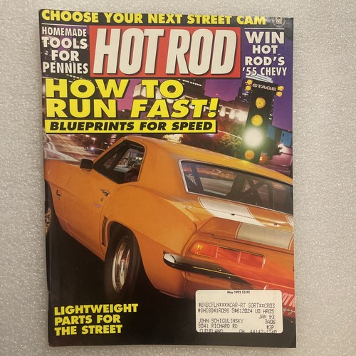 May 1992 hot rod - rod, magazine