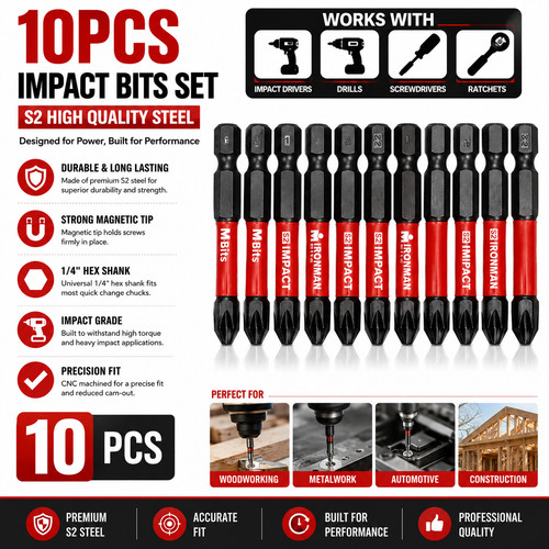 10x 50mm sabrecut pz3 impact - 50mm,