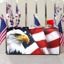 American Flag Mailbox Covers