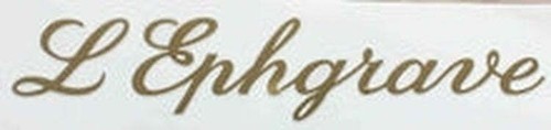 Ephgrave script type down - ephgrave, down-tube