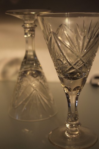 Edwardian cut port wine - 2x,