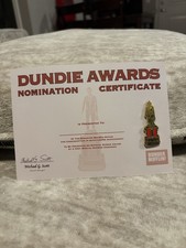 Dundie awards nomination - dundie,