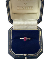 0.50ct Ruby and Diamond Ring