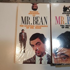Collection of 4 Mr. Bean VHS