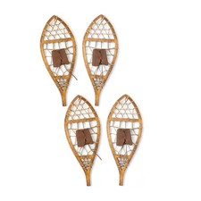 Vintage Wood Hanging Snow Shoe