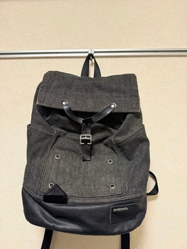 Diesel denim backpack gray - denim,