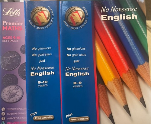 English maths practice books - english,