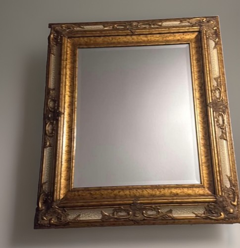 Ornate ivory gold crackle - ivory,