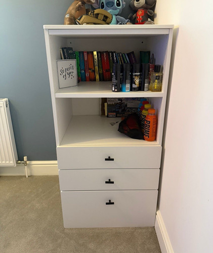 White ikea freestanding - white,