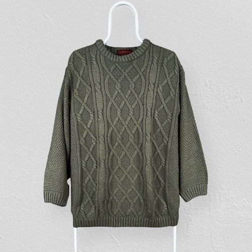 Vintage clubhouse green aran - green,