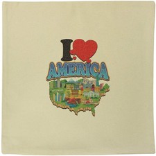 40cm x 40cm 'I Love America'