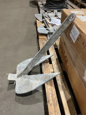 Brittany Style Galvanised Anchor 14KG  NOS
