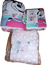 DISNEY Minnie Mouse Toddler Cot Bed duvet cover set, 4 TOG Quilt & 2.5 Sleep bag