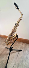 Artemis Alto Saxophone With Case, Stand, Neck Strap, Harness & Cleaning Brush