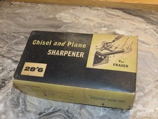 BV490a: FRASER PATENT 26869/56 CHISEL/ PLANE SHARPENER