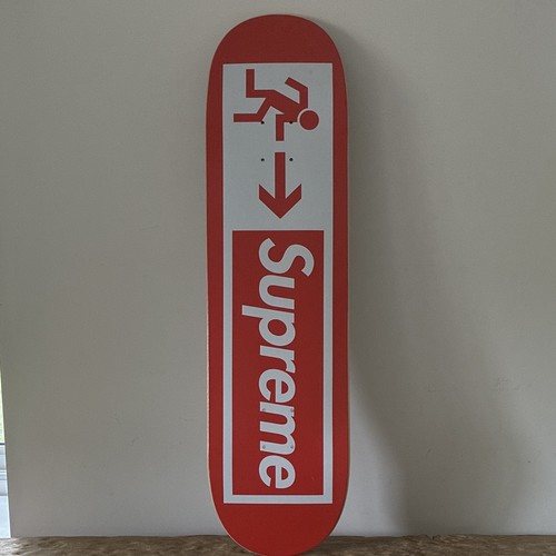 Supreme exit skateboard deck - supreme,