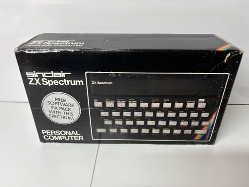Boxed sinclair spectrum - zx,