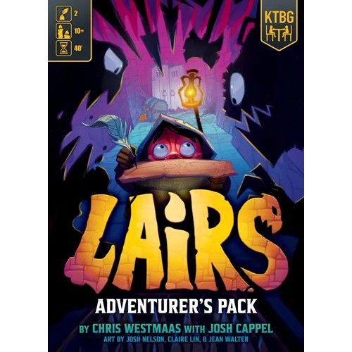 Lairs board game - board,