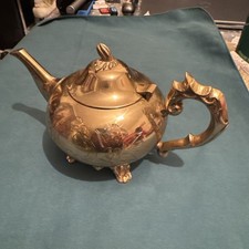 Teapot Vintage Epns Brass