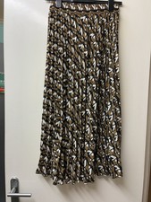 zara midi pleat skirt size S