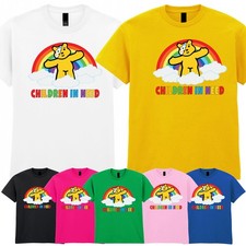 Kids Spotty Day 2025 T-Shirt Pudsey Bear Children In Need Xmas School Tee Top