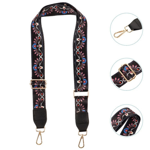 Vintage pattern banjo strap - vintage,
