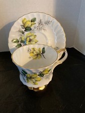 Vintage Queen Anne Yellow
