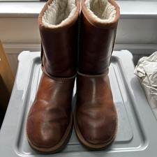 Ugg Leather Tan Boots Uk 5.5