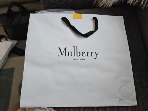 Mulberry carrier bag - bag, empty