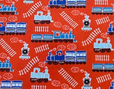 Childrens fabric trains - childrens,