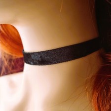 Choker Necklace Black Velvet