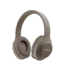 Guess Wireless Headphones with Classic Gold Logo Brown - GUBHV21SFGSW