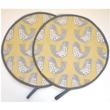 Aga Hob Lid Covers Pair Birds