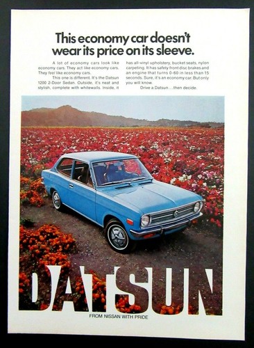 1972 datsun 1200 - 2, door