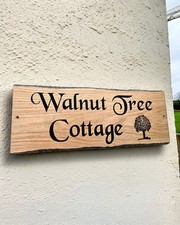 Large Personalised Rustic Oak