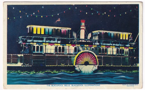 Blackpool belle illuminated - blackpool,