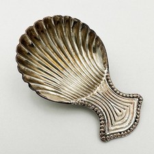 RARE SHELL CADDY SPOON OLD