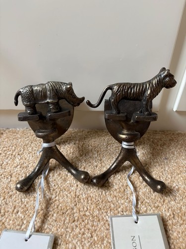 Set cast metal rhino - 2,
