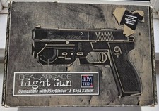 Joytech Real Arcade Light Gun for PlayStation (PS1) & Sega Saturn, Boxed