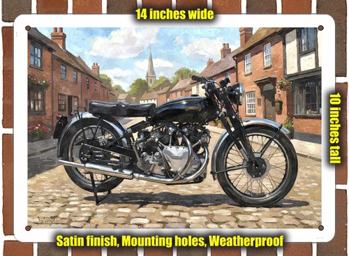 Metal sign 1948 vincent - -,