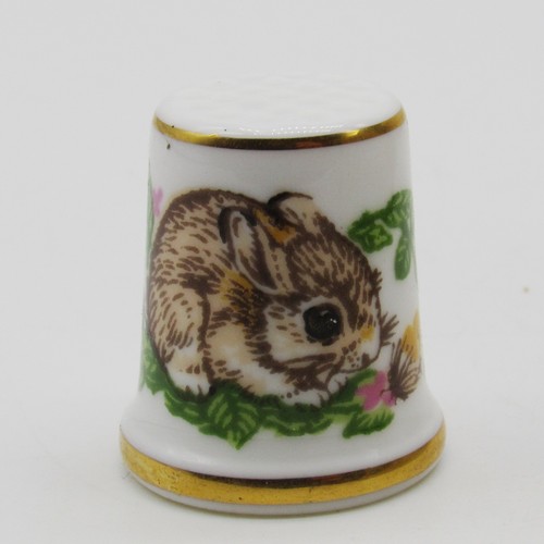Collectable thimble rabbit - thimble,,