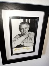 The Goons : Spike Milligan - Signed Autograph Promo Postcard Photo 9 x 7